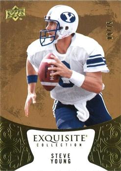 2014 Upper Deck Exquisite Collection #5 Steve Young Front