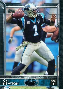 2015 Topps #30 Cam Newton Front