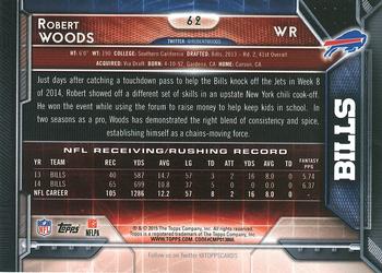 2015 Topps #62 Robert Woods Back