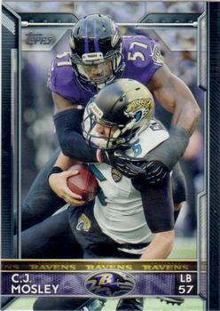2015 Topps #72 C.J. Mosley Front