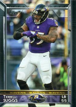 2015 Topps #76 Terrell Suggs Front