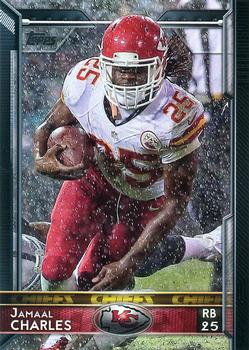 2015 Topps #105 Jamaal Charles Front