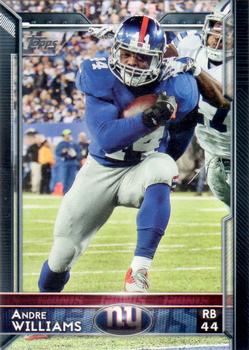 2015 Topps #121 Andre Williams Front