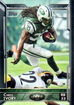 2015 Topps #133 Chris Ivory Front
