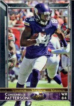 2015 Topps #143 Cordarrelle Patterson Front