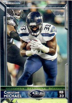 2015 Topps #191 Christine Michael Front