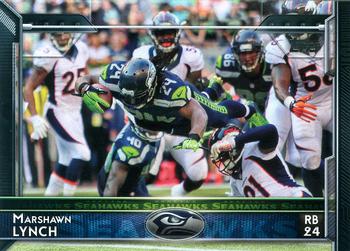 2015 Topps #206 Marshawn Lynch Front