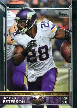 2015 Topps #228 Adrian Peterson Front