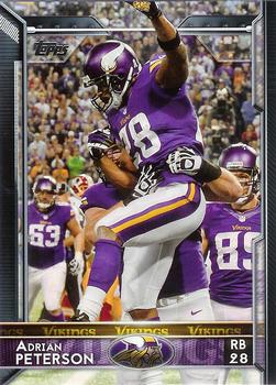 2015 Topps #228 Adrian Peterson Front