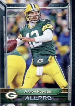 2015 Topps #252 Aaron Rodgers Front