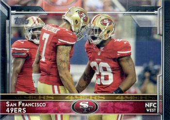 2015 Topps #293 San Francisco 49ers Front
