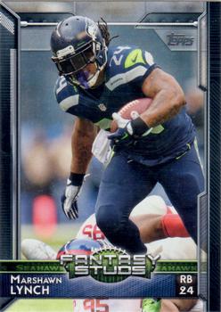 2015 Topps #330 Marshawn Lynch Front