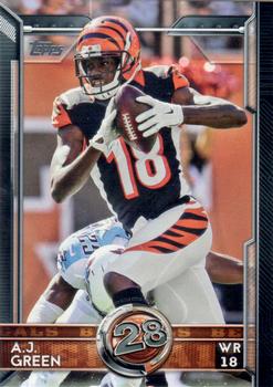 2015 Topps #365 A.J. Green Front