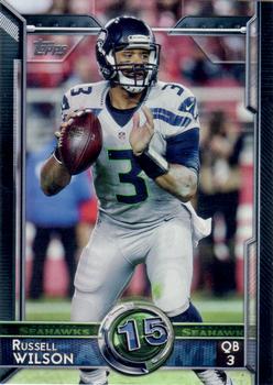 2015 Topps #366 Russell Wilson Front