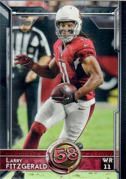 2015 Topps #389 Larry Fitzgerald Front