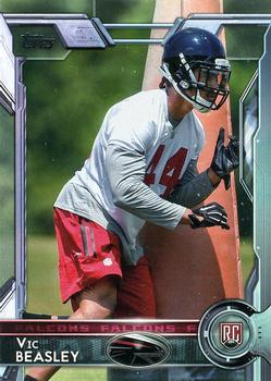 2015 Topps #392 Vic Beasley Front