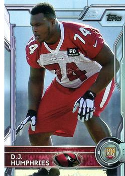 2015 Topps #435 D.J. Humphries Front