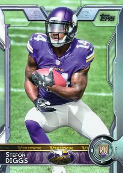 2015 Topps #452 Stefon Diggs Front