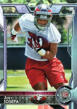 2015 Topps #453 Joey Iosefa Front