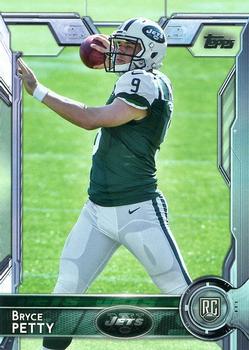 2015 Topps #459 Bryce Petty Front
