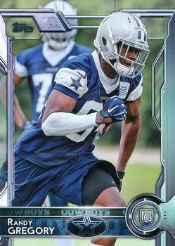 2015 Topps #486 Randy Gregory Front