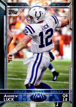 2015 Topps #160 Andrew Luck Front