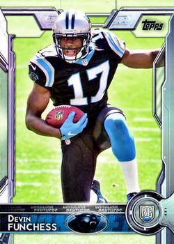 2015 Topps #418 Devin Funchess Front