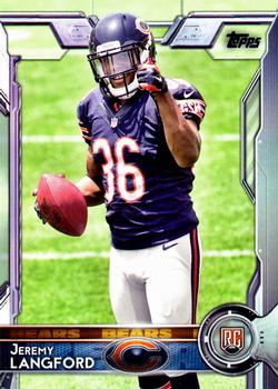 2015 Topps #471 Jeremy Langford Front