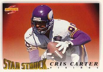 1995 Score - Promotional Backs #213 Cris Carter Front