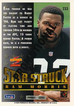 1995 Score - Promotional Backs #233 Bam Morris Back