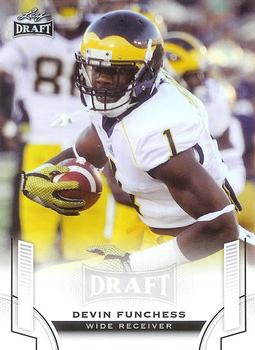 2015 Leaf Draft #21 Devin Funchess Front