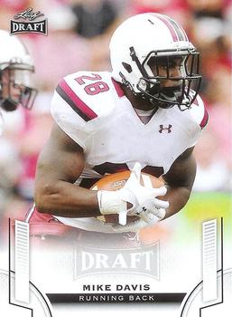 2015 Leaf Draft #42 Mike Davis Front