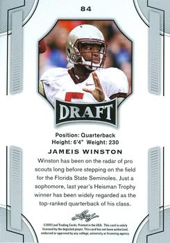 2015 Leaf Draft #84 Jameis Winston Back