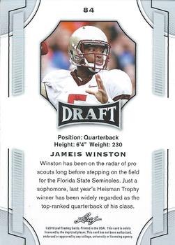 2015 Leaf Draft - Gold #84 Jameis Winston Back