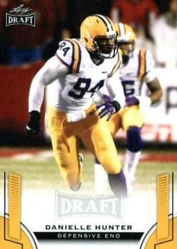 2015 Leaf Draft - Gold #15 Danielle Hunter Front