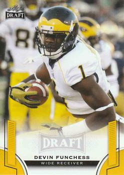 2015 Leaf Draft - Gold #21 Devin Funchess Front