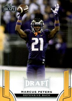 2015 Leaf Draft - Gold #38 Marcus Peters Front