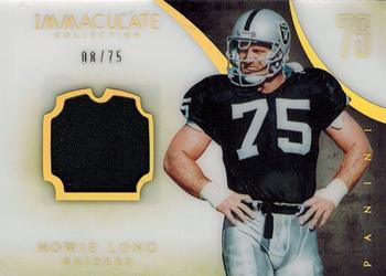 2014 Panini Immaculate Collection - Immaculate Numbers Memorabilia #IN-HL Howie Long Front