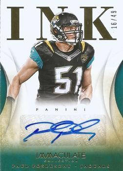 2014 Panini Immaculate Collection - Ink #6 Paul Posluszny Front