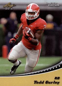 2015 Leaf Draft Limited Edition #8 Todd Gurley Front