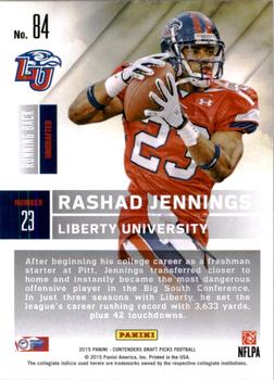 2015 Panini Contenders Draft Picks #84 Rashad Jennings Back