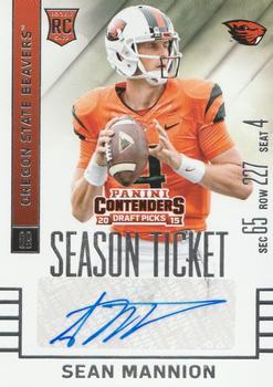 2015 Panini Contenders Draft Picks #120a Sean Mannion Front