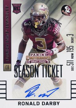2015 Panini Contenders Draft Picks #272 Ronald Darby Front