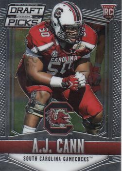 2015 Panini Prizm Collegiate Draft Picks #159 A.J. Cann Front