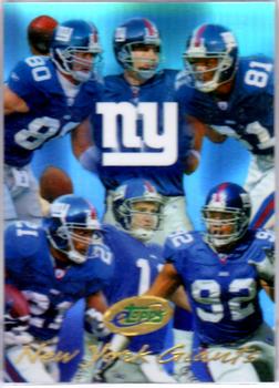 2004 Topps eTopps #14 New York Giants Front