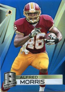 2014 Panini Spectra - Prizms Blue #37 Alfred Morris Front