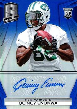 2014 Panini Spectra - Prizms Blue #289 Quincy Enunwa Front