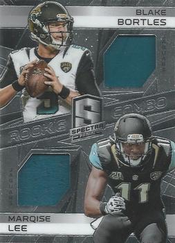 2014 Panini Spectra - Rookie Combo Jerseys #CR-BMA Blake Bortles / Marqise Lee Front