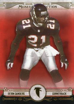 2014 Topps Museum Collection - Ruby #5 Deion Sanders Back