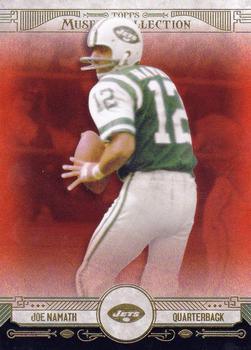 2014 Topps Museum Collection - Ruby #12 Joe Namath Front